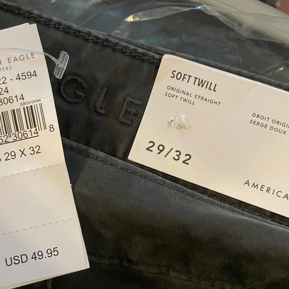 American Eagle Soft Twill Original Straight jeans 29x32 - Picture 6 of 6
